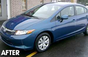 Damaged Front End After